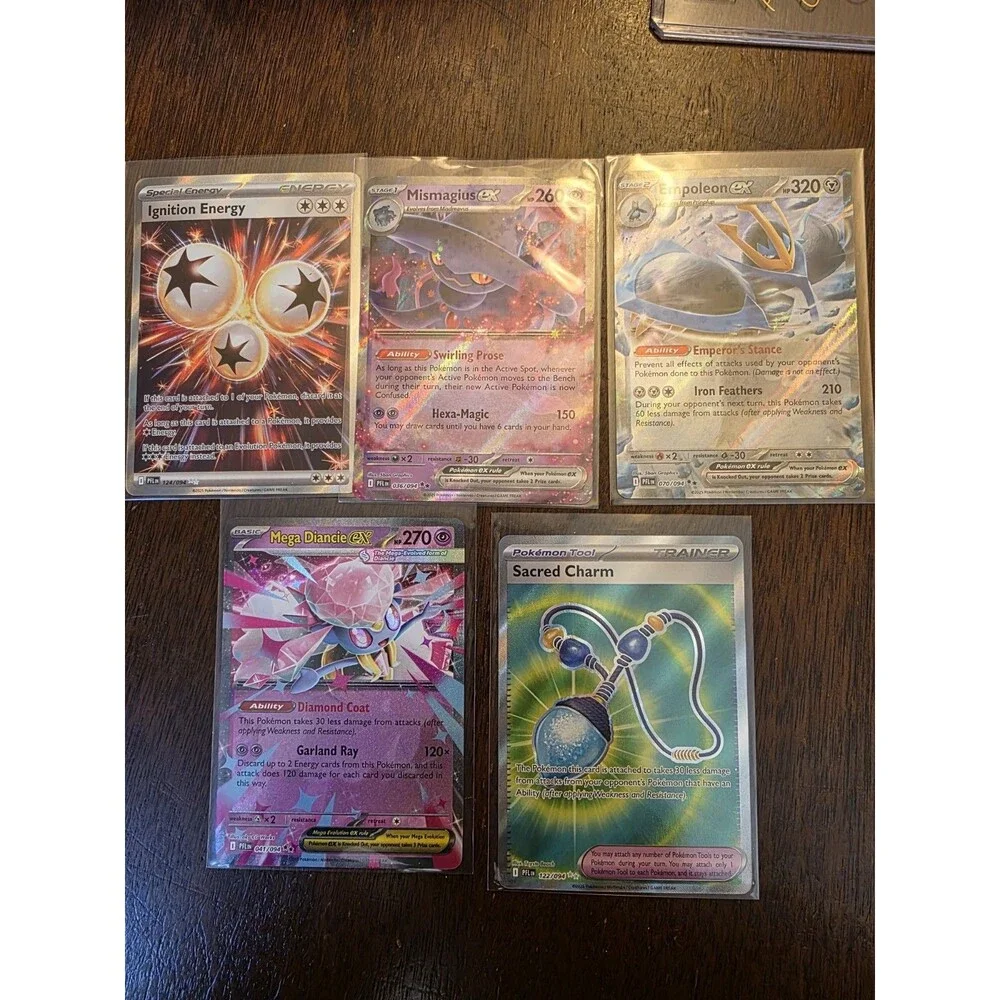 Lot of 5 Pokémon TCG cards